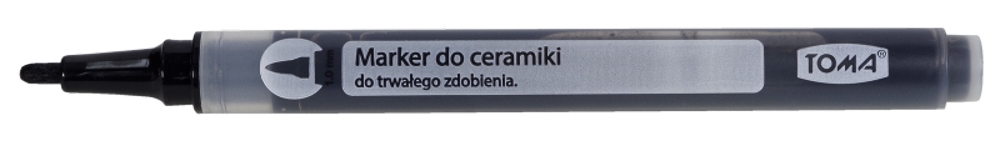 Marker do ceramiki TO-740 Toma czarny
