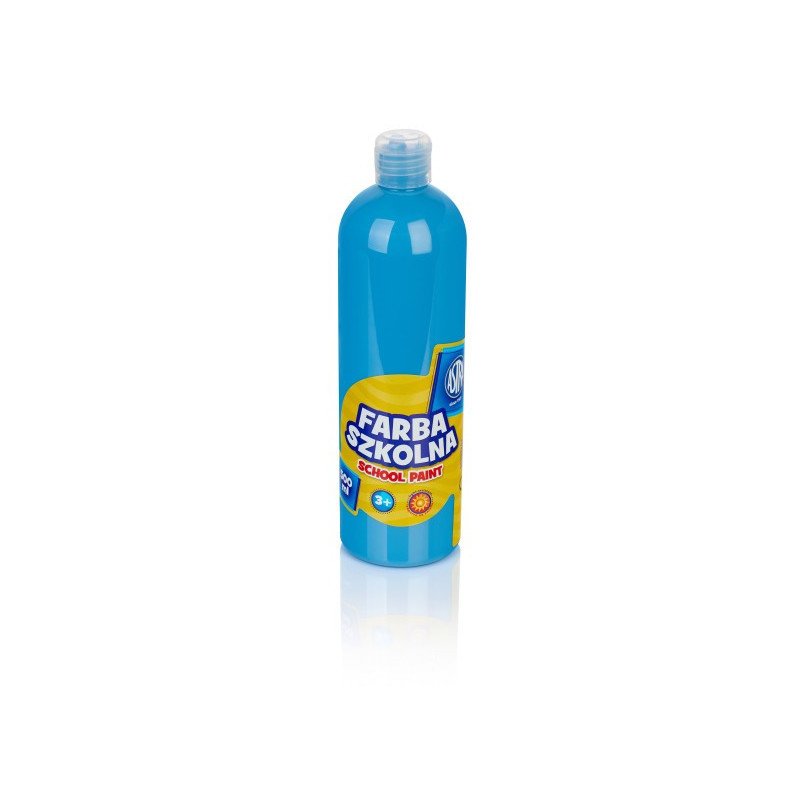 Farba szkolna Astra 1000 ml niebieska