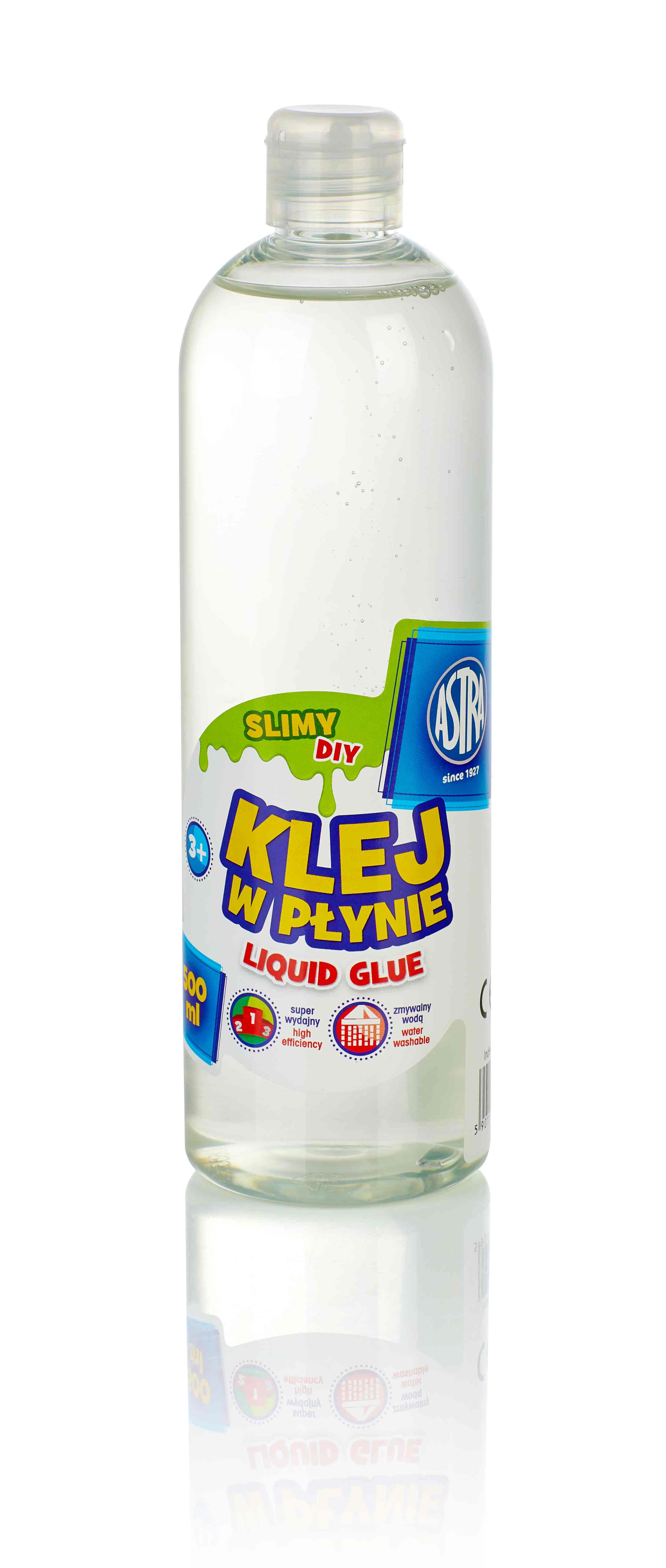 Klej w płynie 500ml  transparentny  401118006 Astra