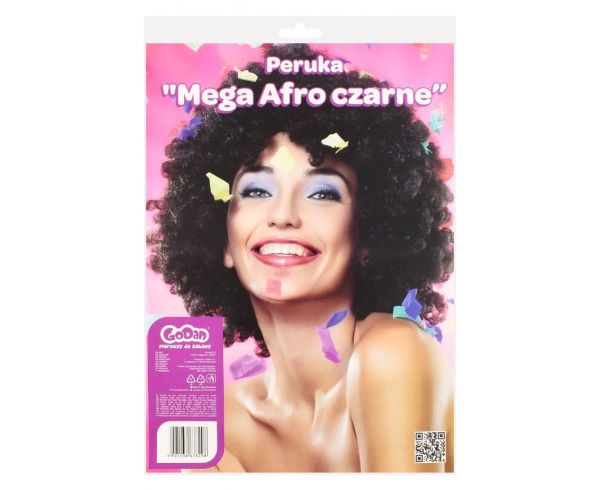 Peruka Mega Afro czarne PY-MAFCZ Godan