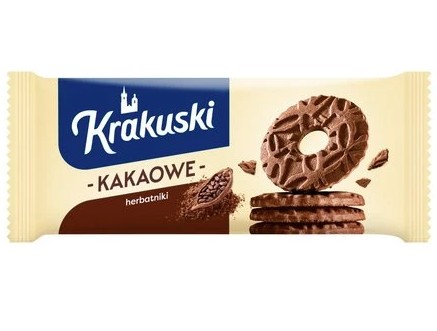 Ciastka Krakuski kakaowe