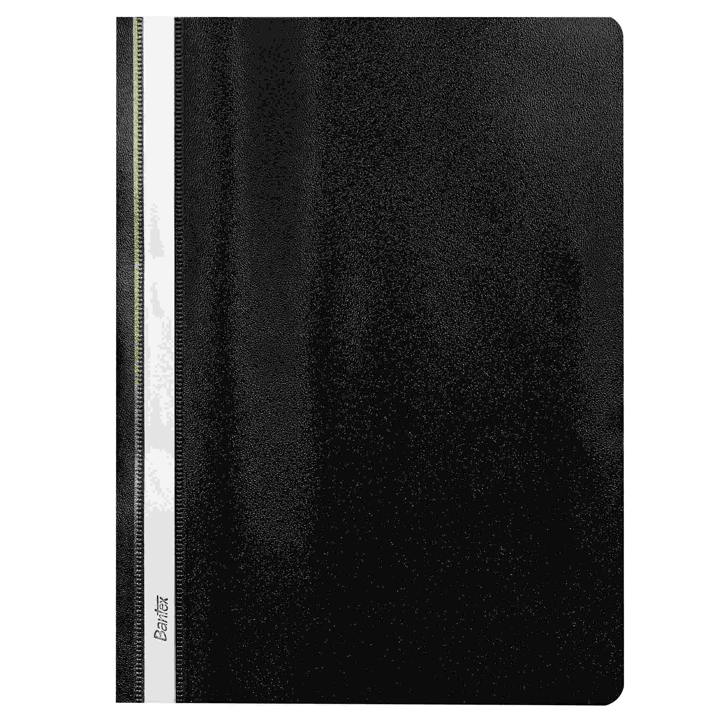 Skoroszyt plastikowy A4 czarny Bantex