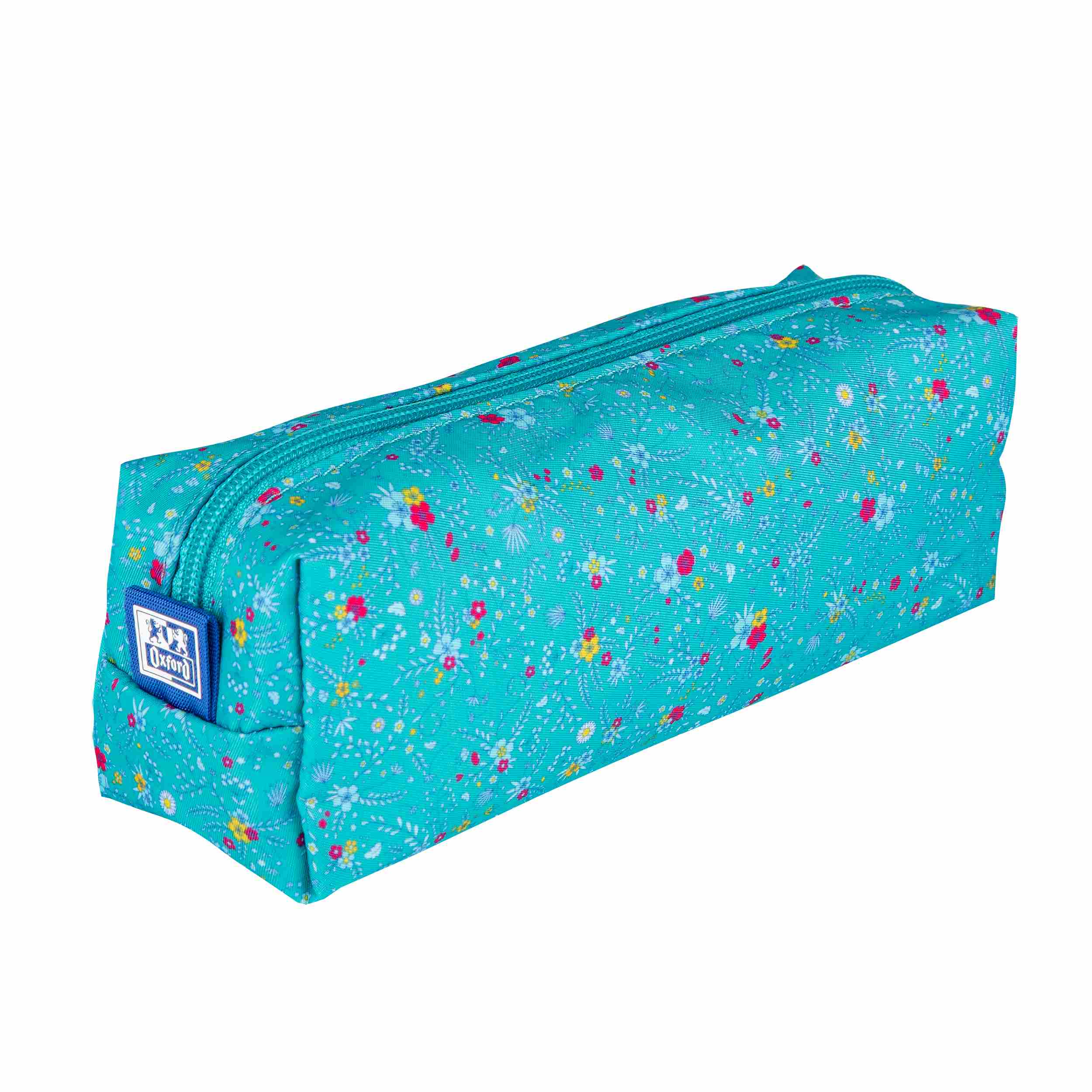 Saszetka duża Oxford Floral turkus 400159621 Hamelin