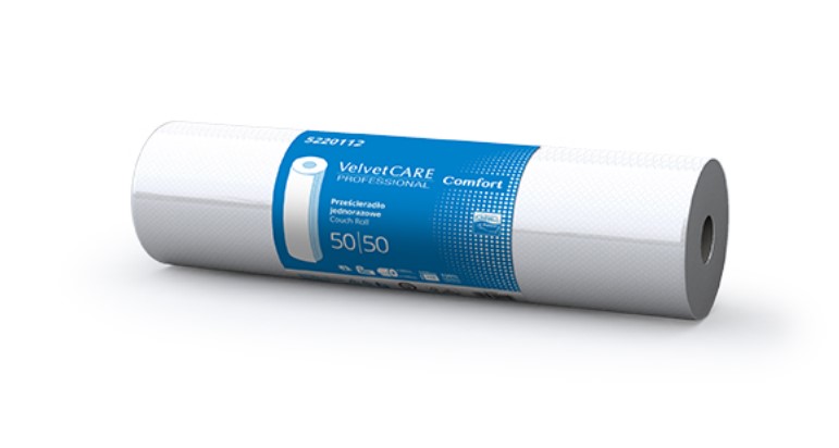 Prześcieradło jednorazowe 50x50 Comfort 5220112 VelvetCare