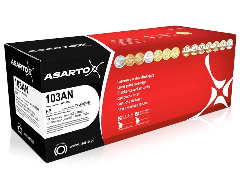 Toner Asarto do HP W1103A BK AS-LH1103AN