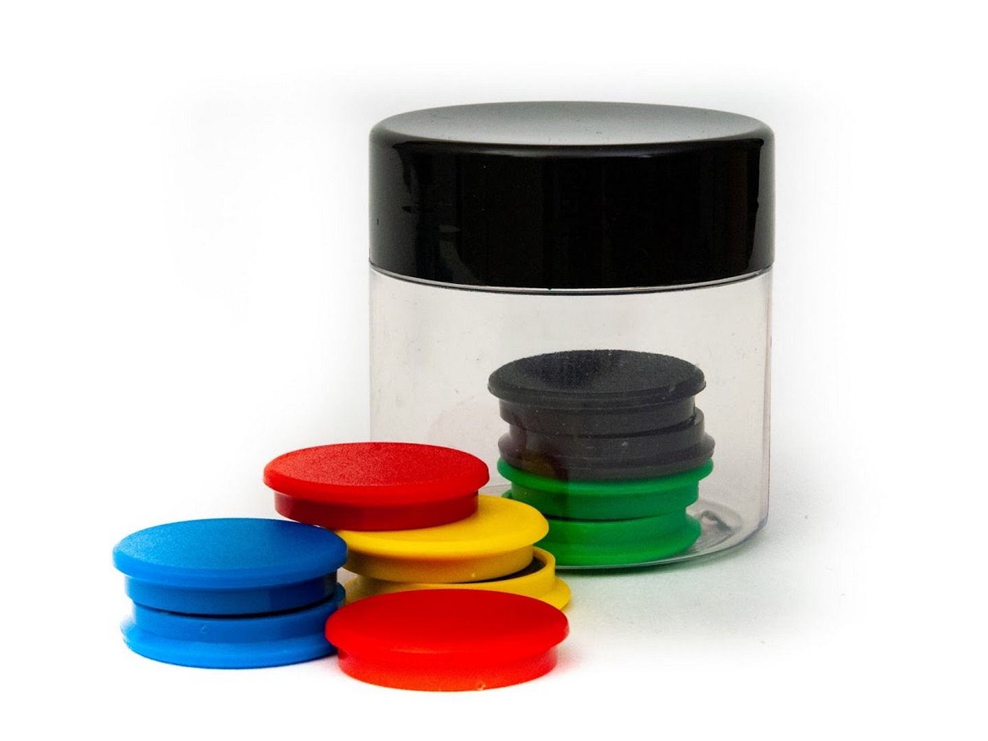 Magnesy 30mm standard mix Tres 10szt.