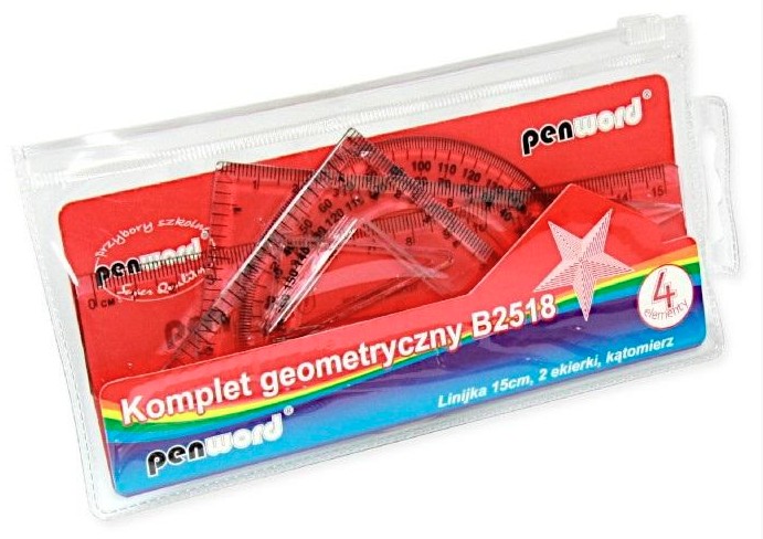 ZESTAW GEOMETRYCZNY B2518 K288 POLSIRHURT