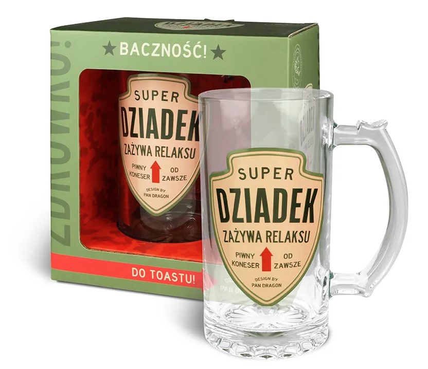 Kufel Champion Dzień Dziadka Pan Dragon