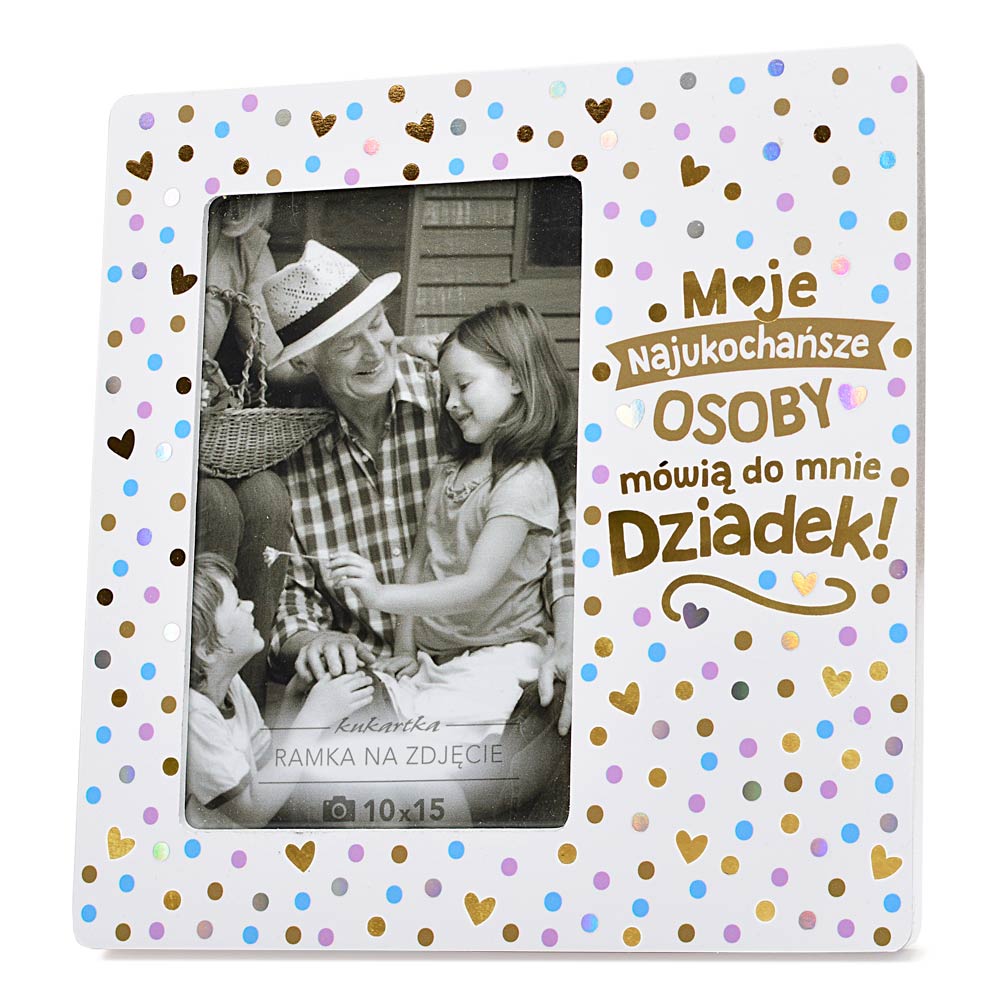 Ramka Moments RM-083 Najukochańszy Dziadek Passion Cards
