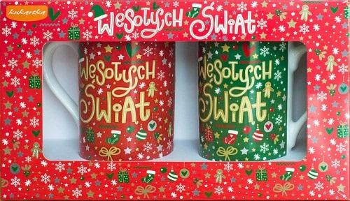 Kubek komplet świąteczny Q 975 BN Passion Cards