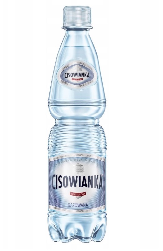 Woda Cisowianka 0,5L gazowana