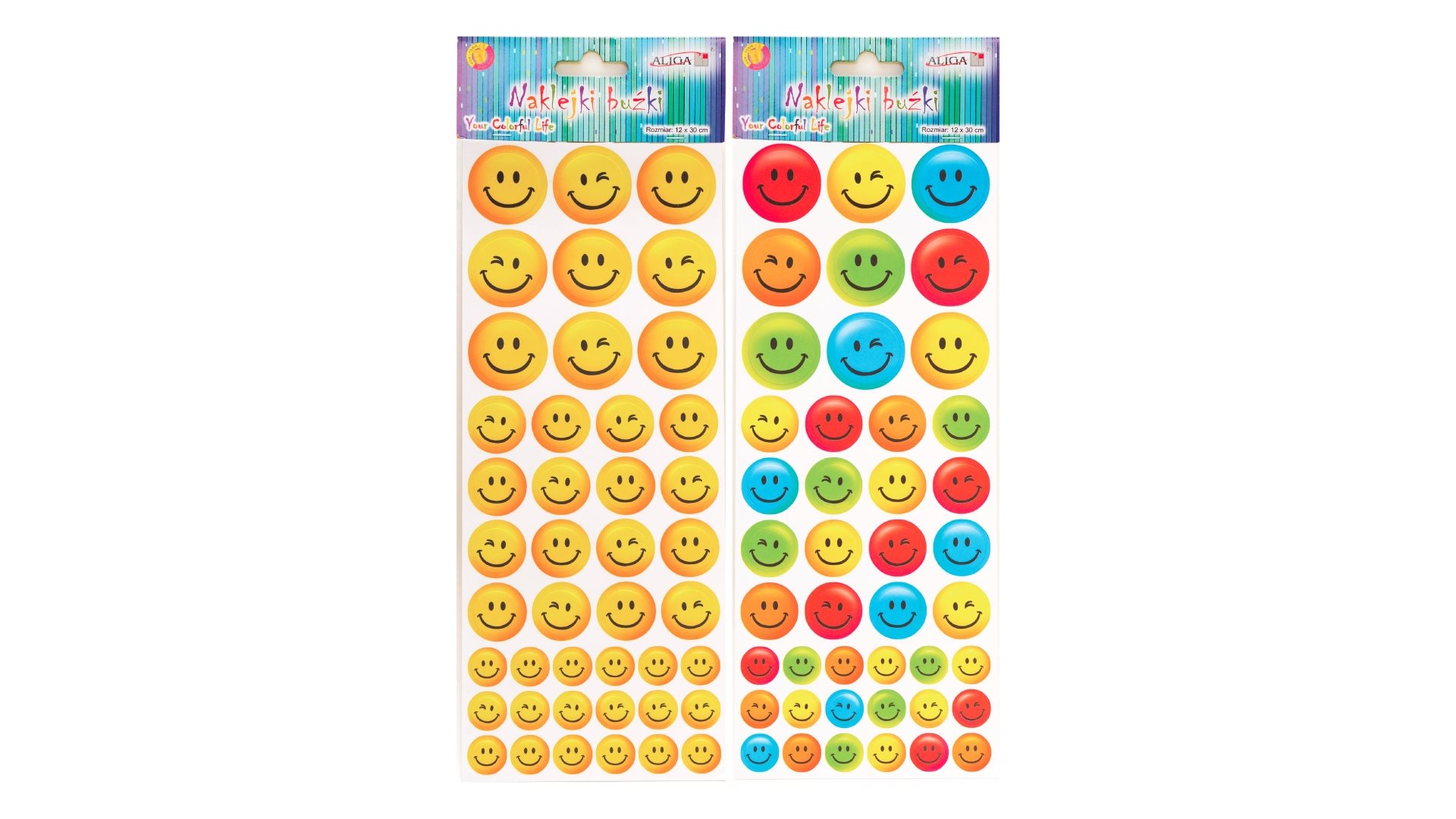 Naklejki buźki Aliga