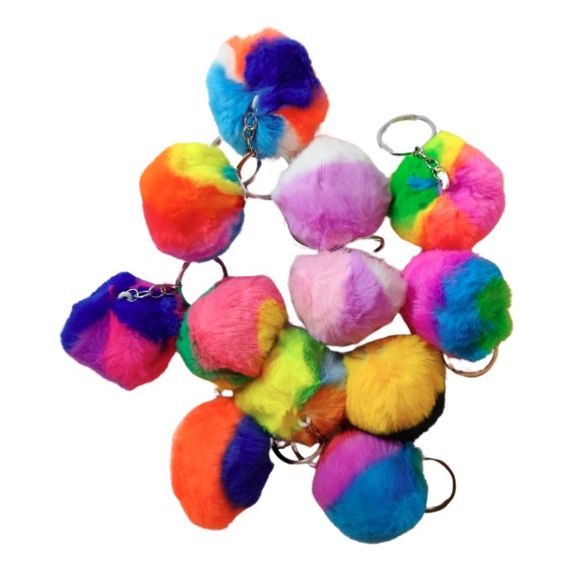 Brelok Pompon multikolor 902911 KTW