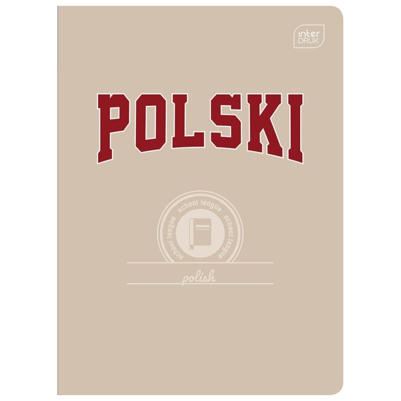 Zeszyt A5/60k linia JĘZYK POLSKI Hybrid Interdruk