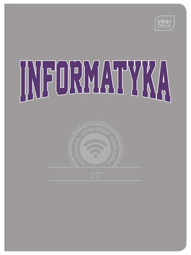 Zeszyt A5/60k kratka INFORMATYKA Hybrid Interdruk