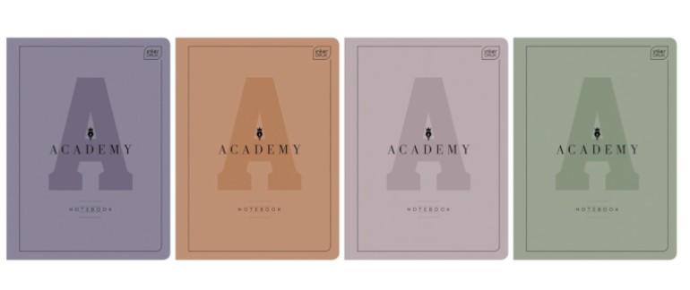 Zeszyt w linię A5, Academy, 60 kartek, Interdruk