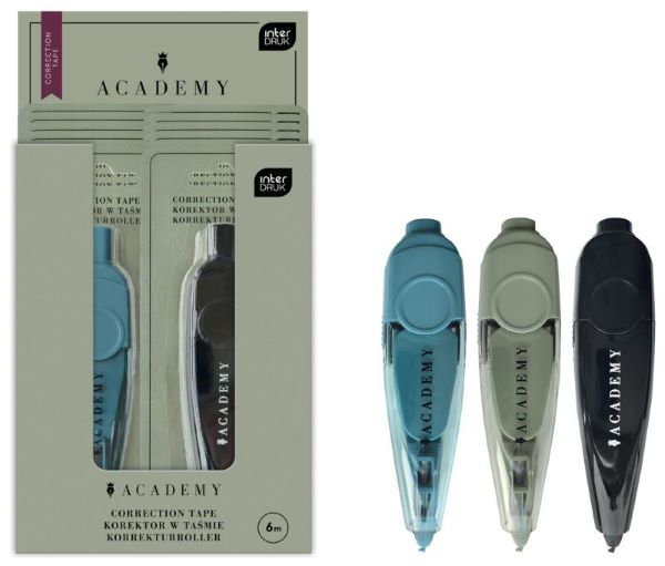 Korektor w taśmie autom. 6m Academy Interdruk