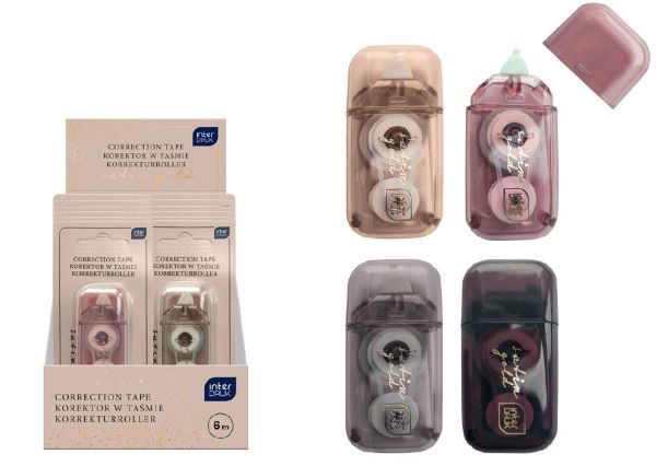 Korektor w taśmie mini 6m Satin Gold Interdruk