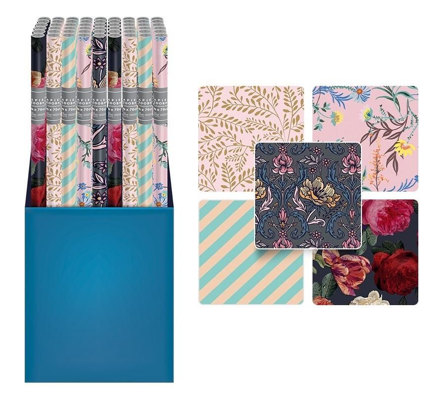 Papier ozdobny 200x70cm Mix Interdruk