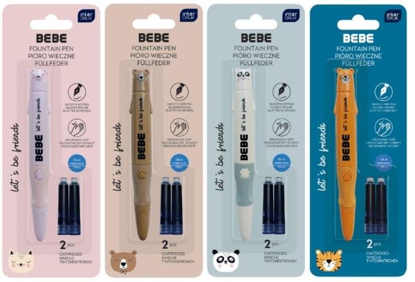 Pióro wieczne + 2 naboje BEBE Friends Interdruk