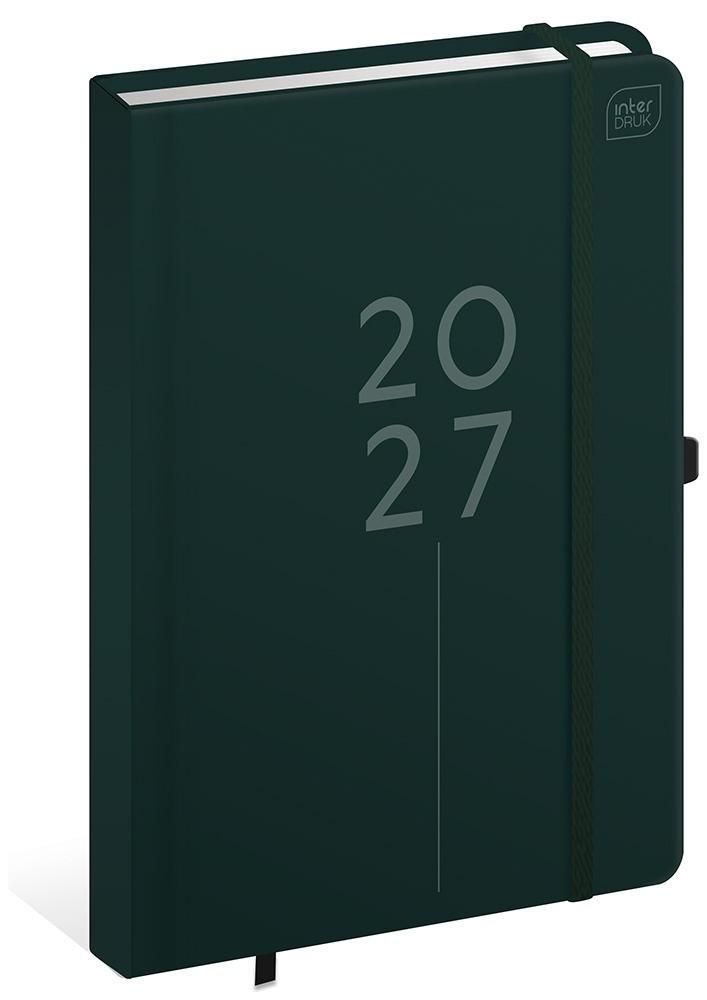 Kalendarz książkowy A5 384 Mat+UV Elegance Interdruk