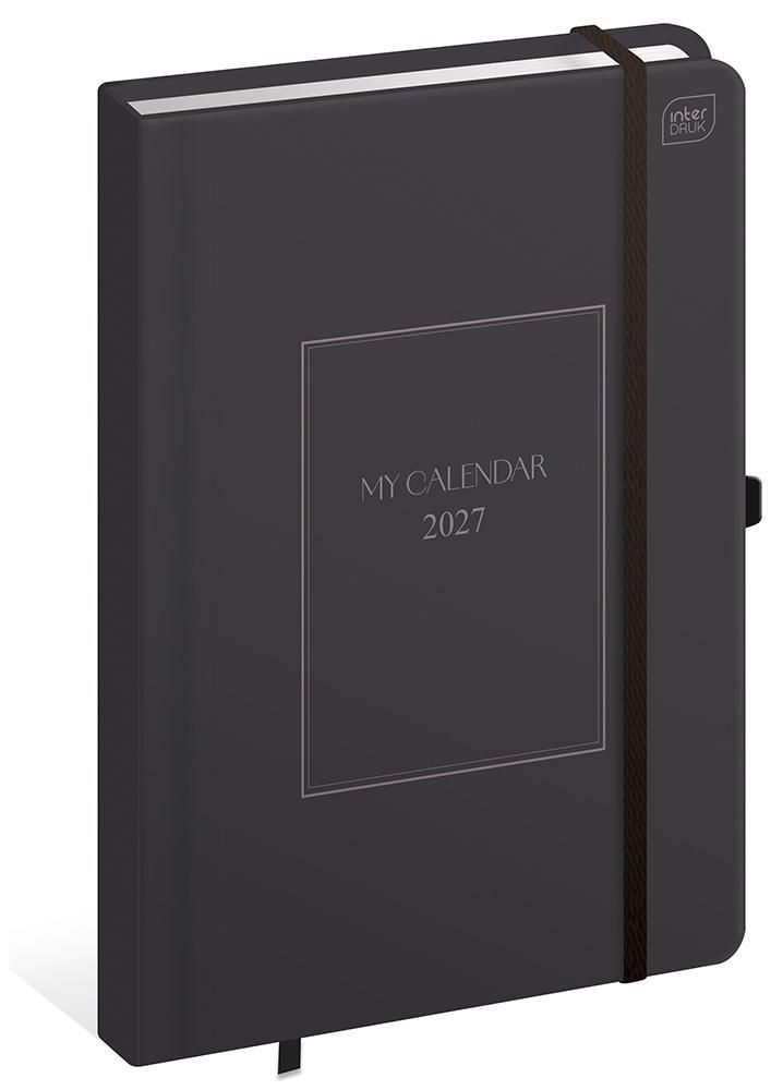 Kalendarz książkowy B5 192 Mat+UV Clarity Interdruk