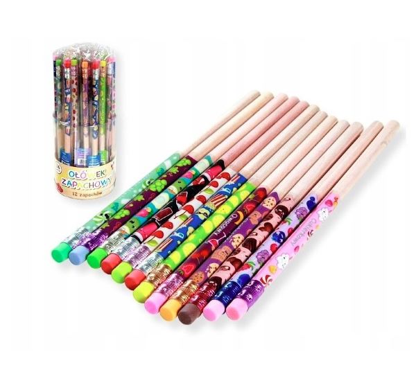 Ołówek OZ-1 zapachowy seria 12 zapachów Polsirhurt