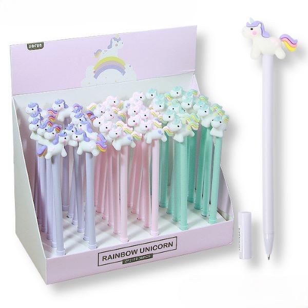 Długopis Jednorożec ZF2119 niebieski Polsirhurt