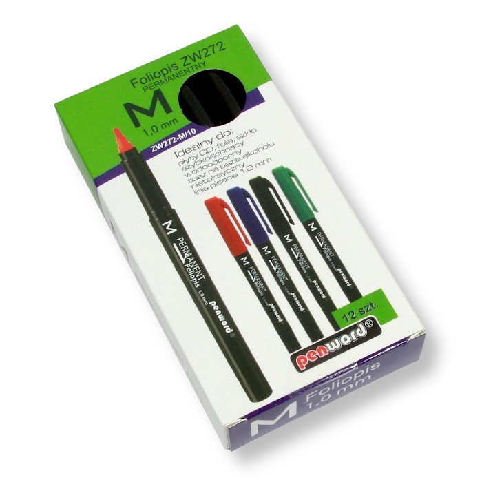 Foliopis M 1.00mm czarny ZW272 Polsirhurt
