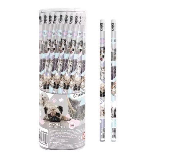 Ołówek z gumką Cuties Starpak