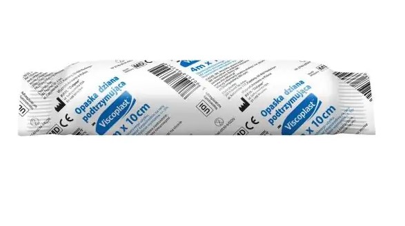 Bandaż zwykły 4 m x 10 cm -1 szt.