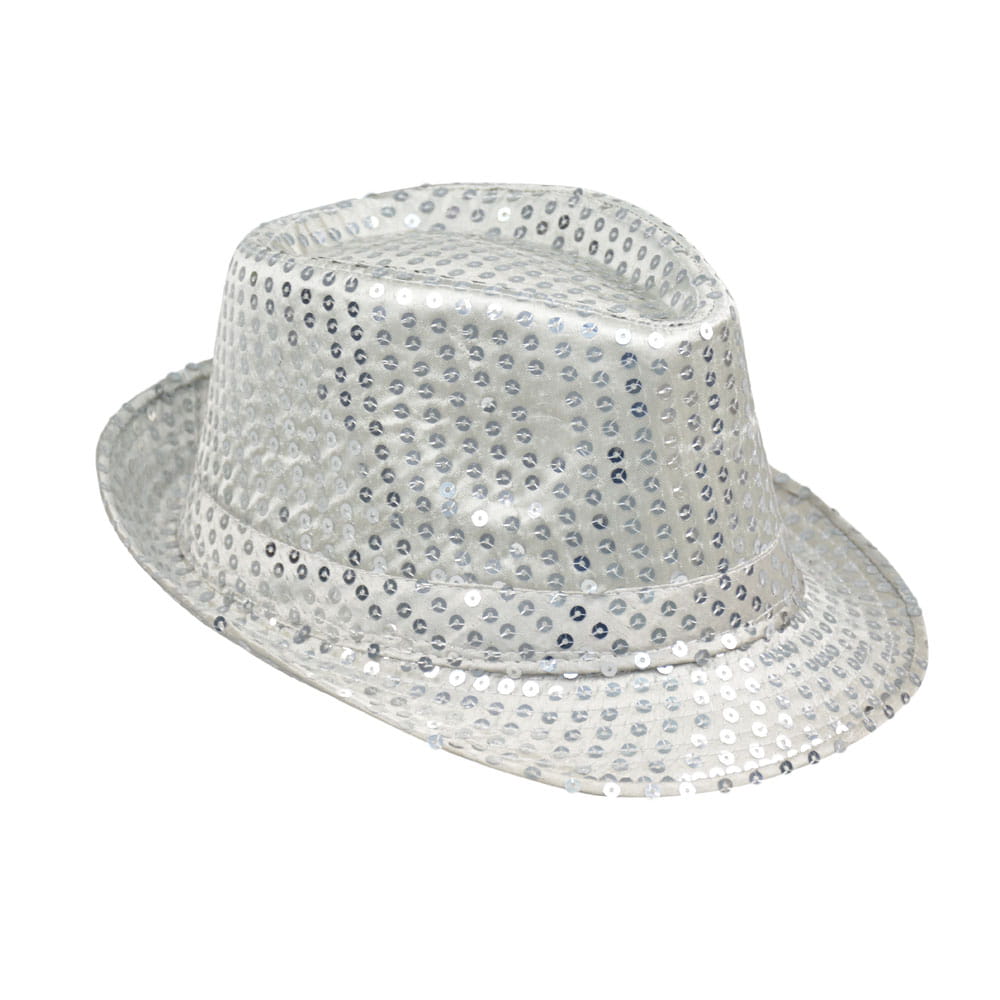 Kapelusz cekiny srebrny SH0926SRE Arpex