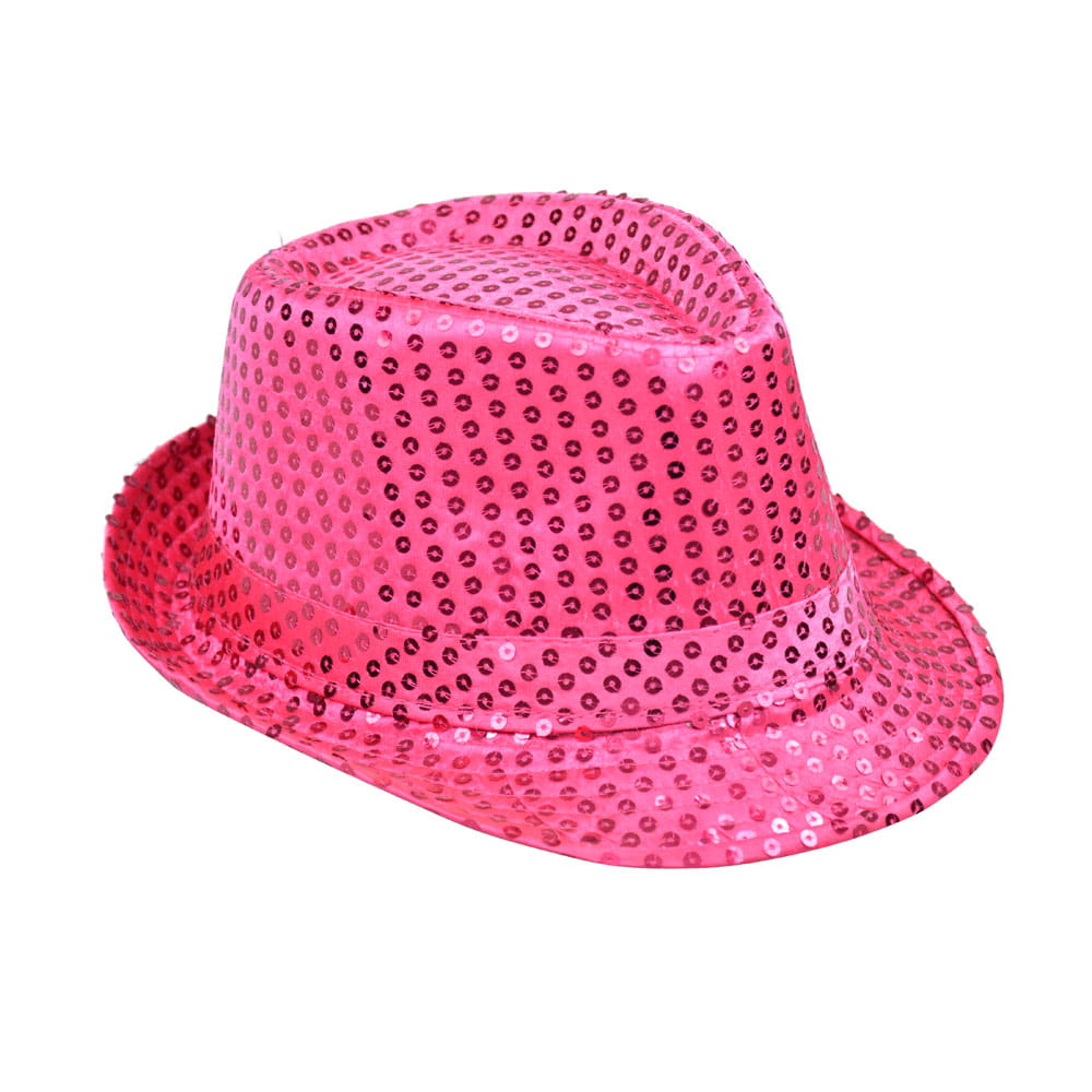 Kapelusz cekiny różowy SH0933ROZ Arpex