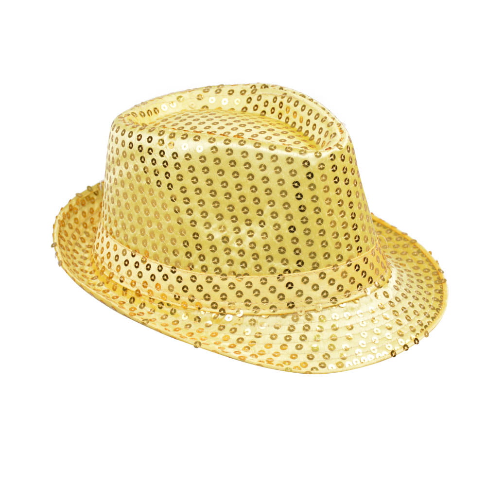 Kapelusz cekiny złoty SH0940ZLO Arpex