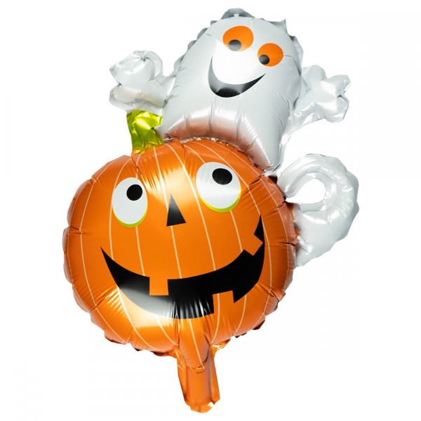Balon foliowy Halloweenowy figurka dynia i duszek BLF834DYN-7300 Arpex