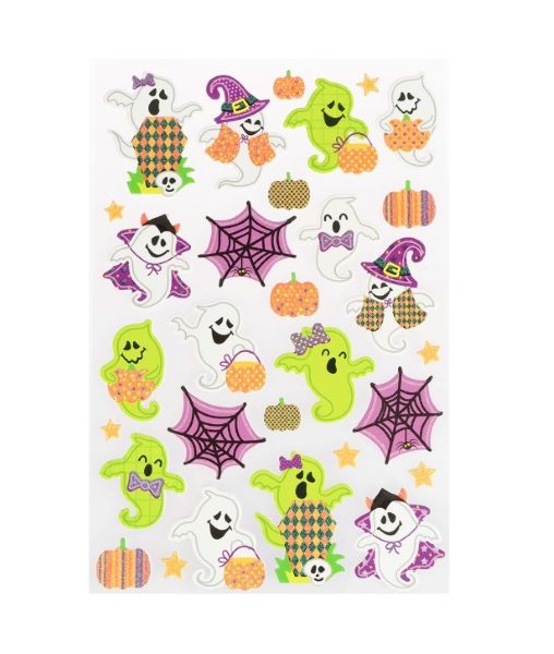 Naklejki halloweenowe duszki HA9942 Arpex