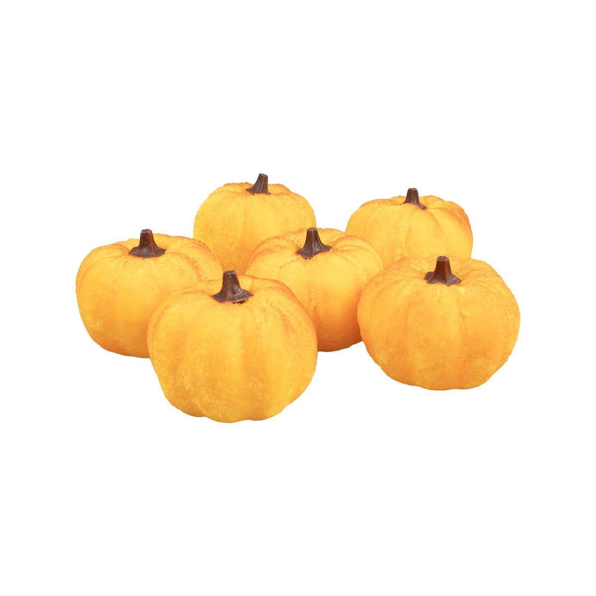Małe dynie welurowe 6szt VZ2720 Halloween Arpex