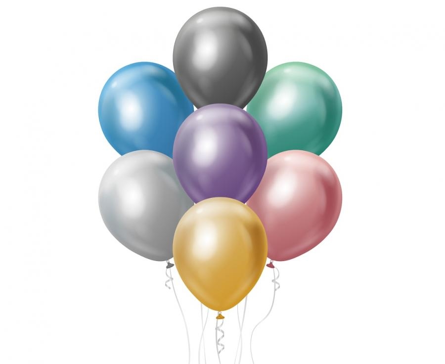 Balony Beauty&Charm platynowe mix 12" (50szt) CB-LMX5 GoDan