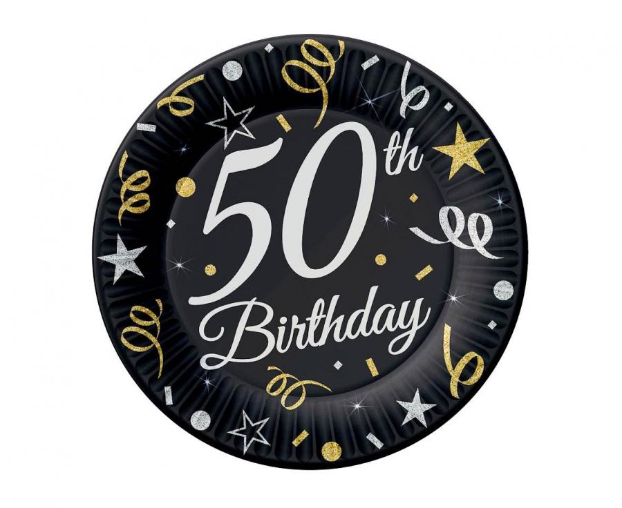 Talerzyki papierowe B&C 50 18cm 6szt