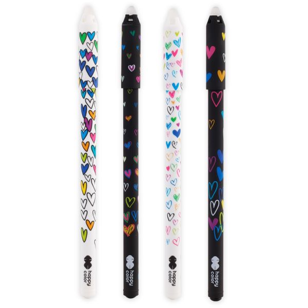 Długopis wymazywalny My Love 0,5mm niebieski Happy Color