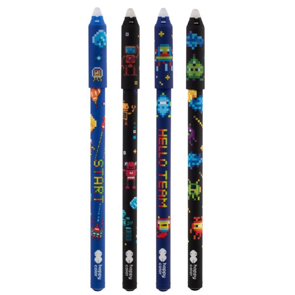 Długopis wymazywalny Pixi Planet 0,5mm niebieski Happy Color HA 4120 01PP-3 GDD