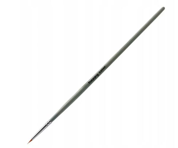 Pędzel hobby syntetyk okrągły nr 20/0 Happy Color HA 7260 1022-20/0 GDD