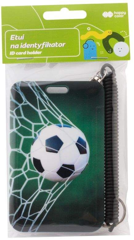 Etui na identyfikator, wysuwane Football-Ball Happy Collor HA 4911 0711-FO