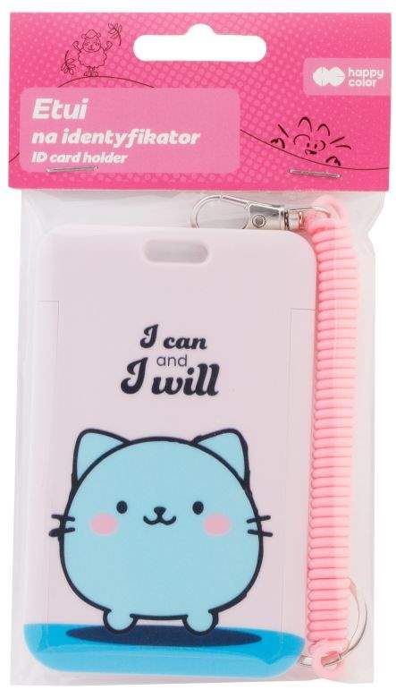 Etui na identyfikator, wysuwane Cats-Cute Happy Collor HA 4911 0711-CA