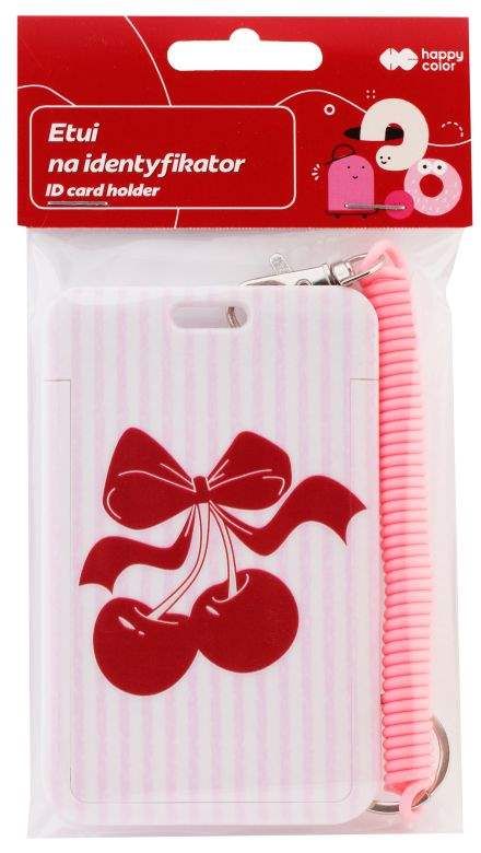 Etui na identyfikator, wysuwane Fruits-Cherry Happy Collor HA 4911 0711-FR