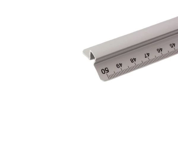 Linijka aluminiowa z uchwytem Leniar 50cm 30319