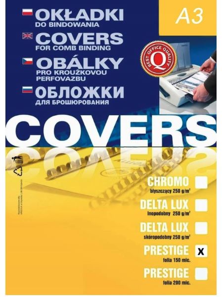 Folia do bindowania A3/100 150mic. przezroczysta Argo