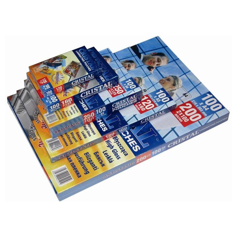 Folia laminacyjna błyszcząca A6 111x154 80mic. 100szt. Argo
