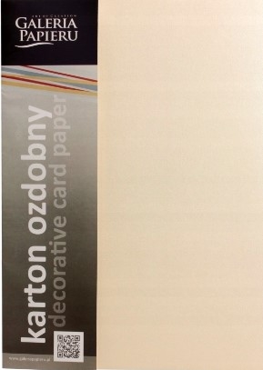 Papier wizytówkowy premium A4 Iceland kremowy 20szt. 220g. Argo