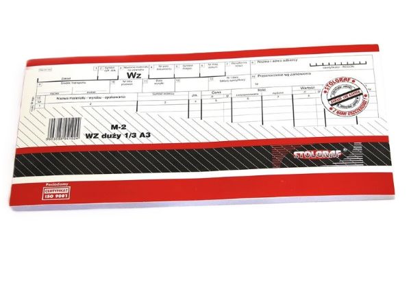 Wydanie z magaz. WZ 1/3 A3 M2 (!) duża Stolgraf